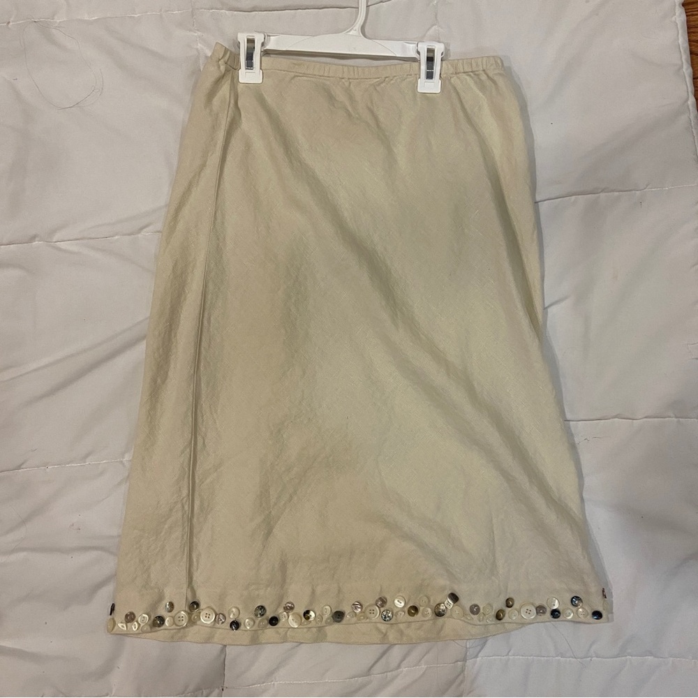 minimal aesthetic midi skirt